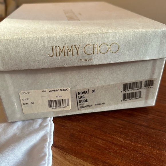 Jimmy Choo Nova Lace - nude color - Picture 11 of 12